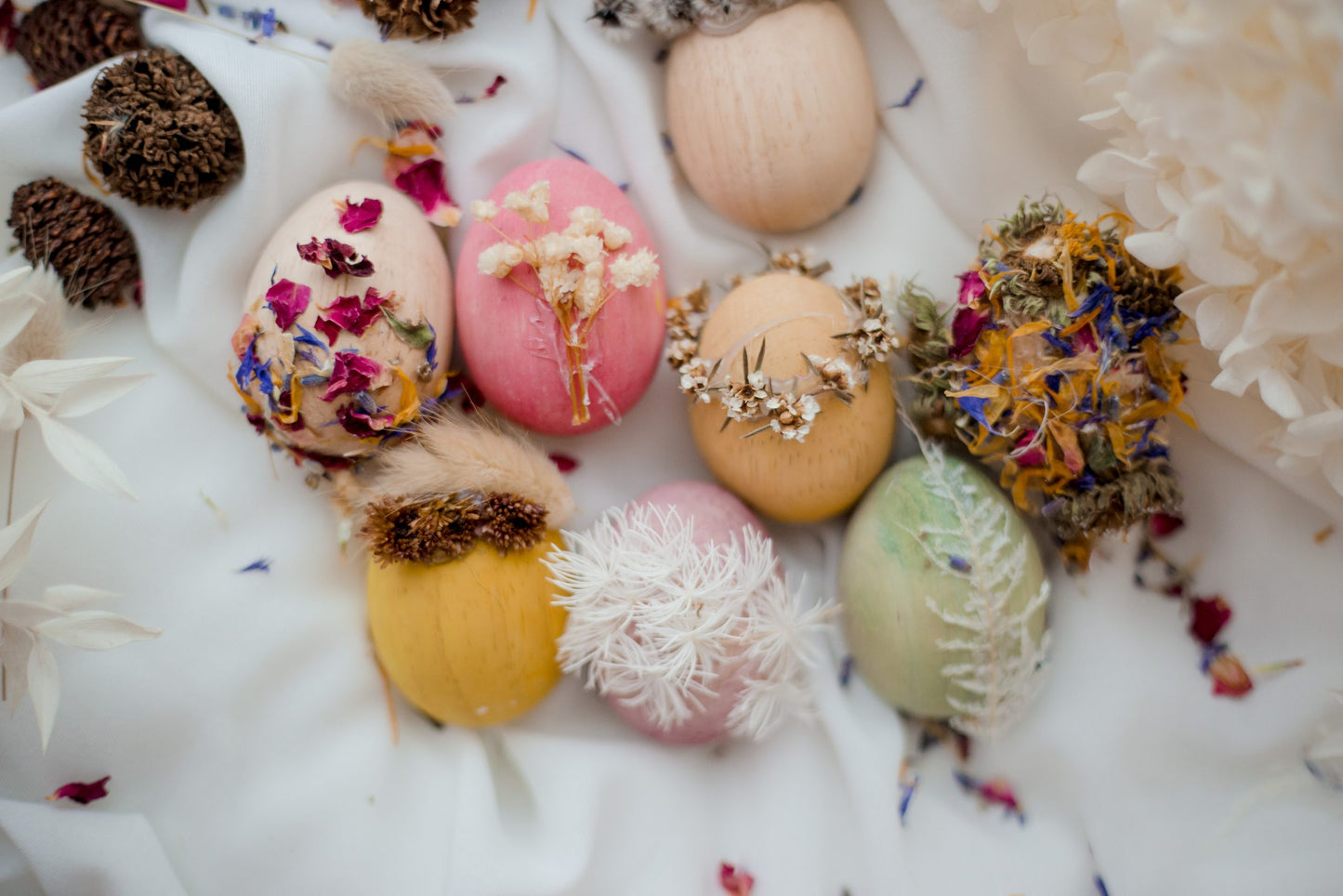 Creative Craft Wooden Eggs – DIY Decorating Set
