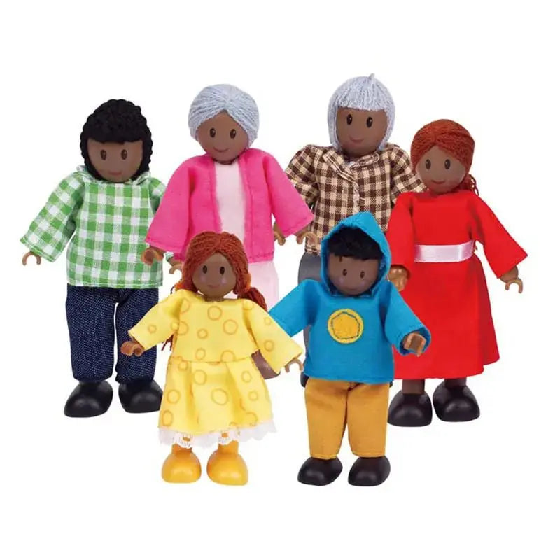 Happy Family Wooden Doll Set