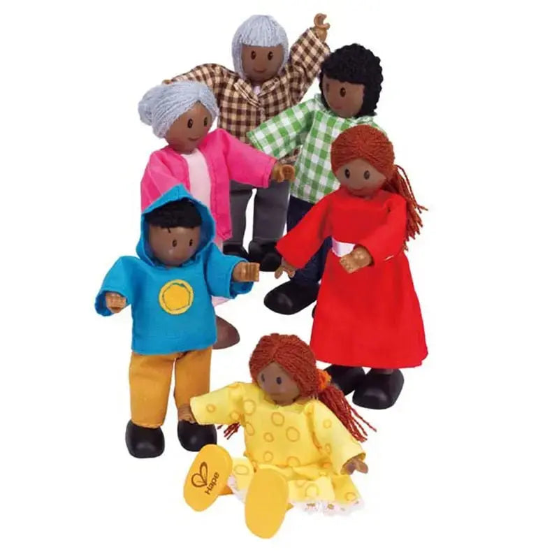 Happy Family Wooden Doll Set