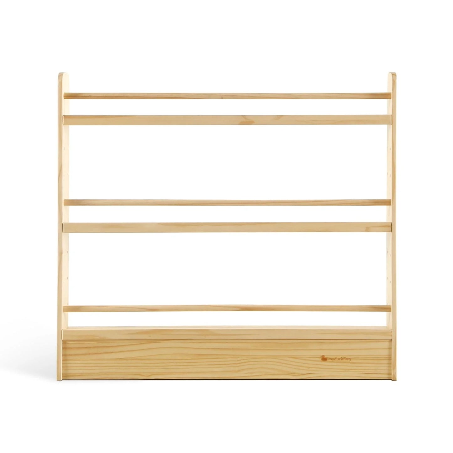 3 Tier Adjustable Solid Wood Bookshelf