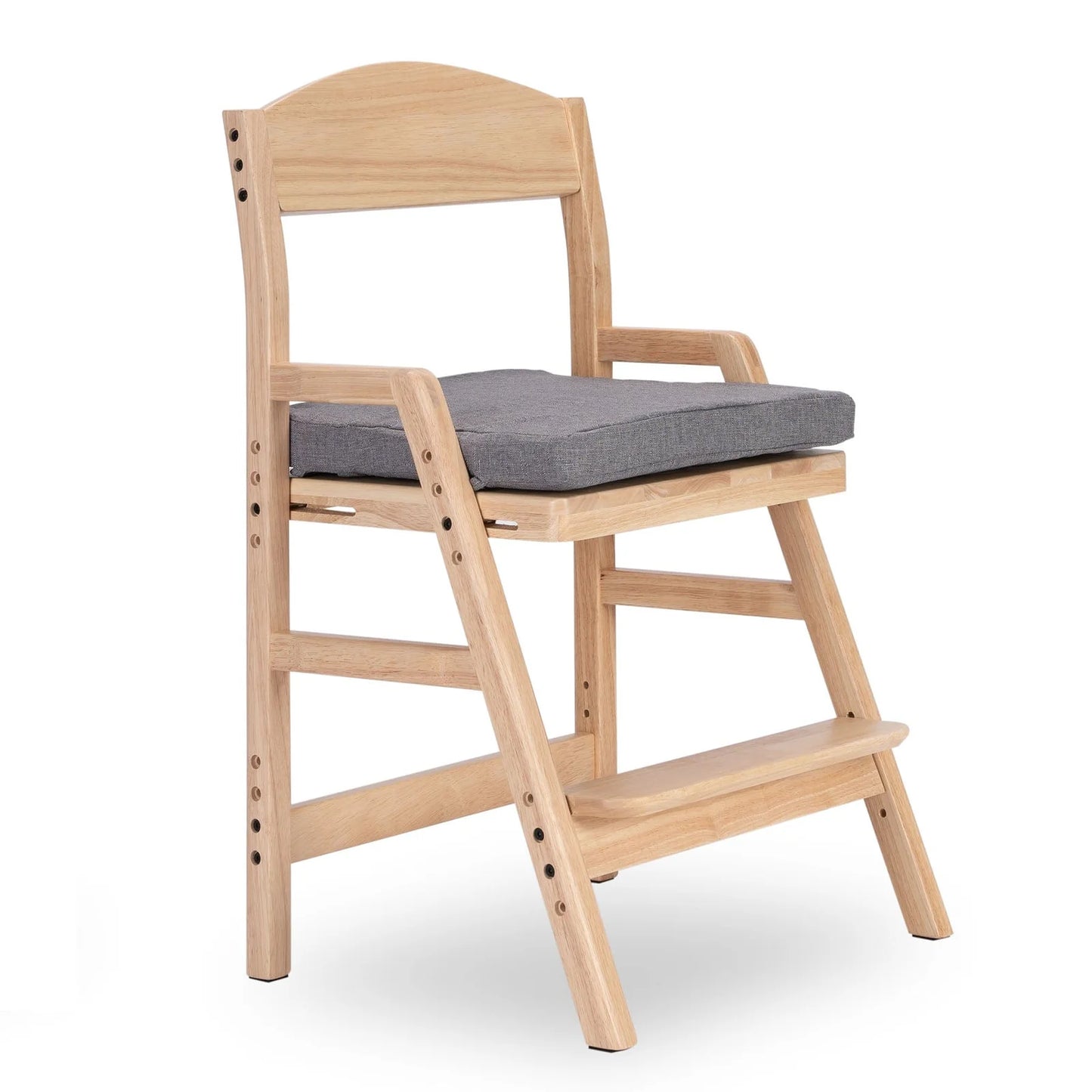 Solid Wood Adjustable Study Chair