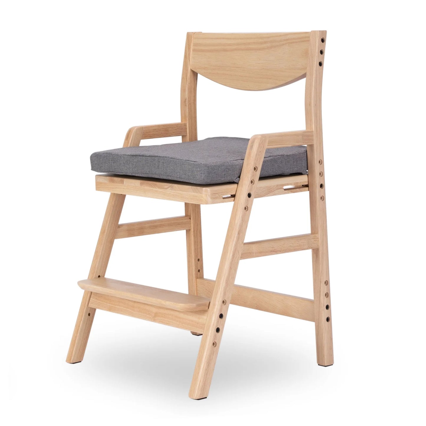 Solid Wood Adjustable Study Chair