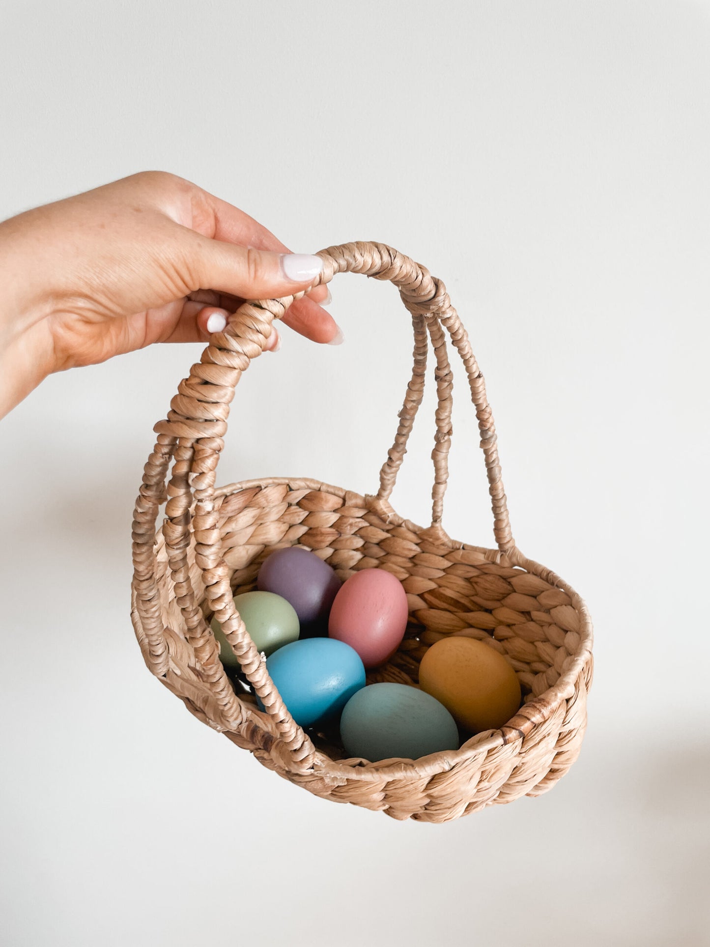 Nature’s Basket – Handwoven Cane Collection Basket