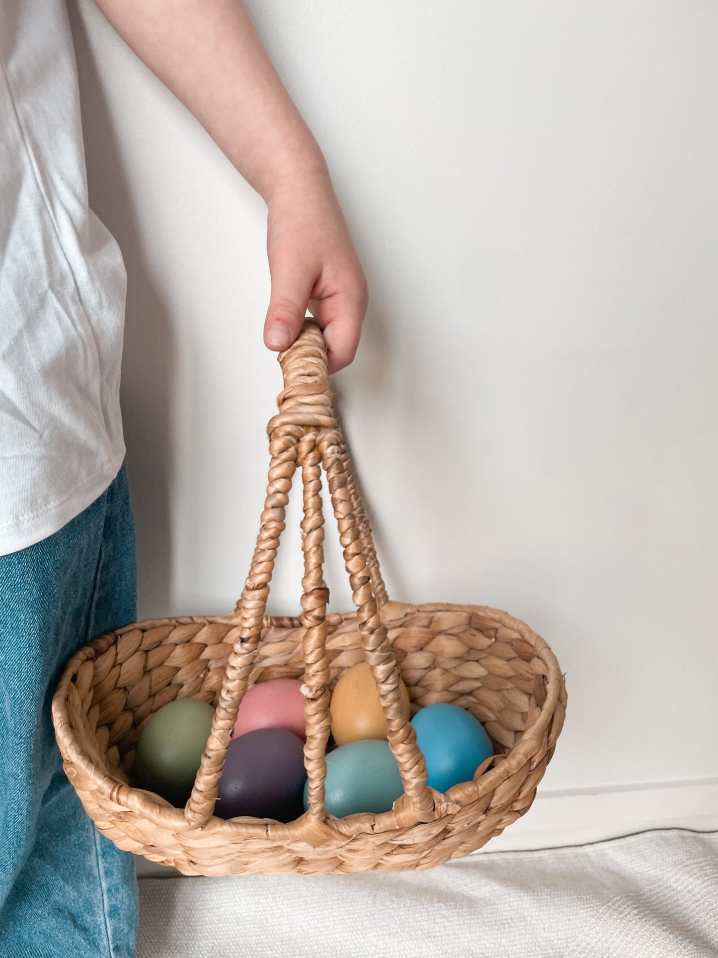 Nature’s Basket – Handwoven Cane Collection Basket