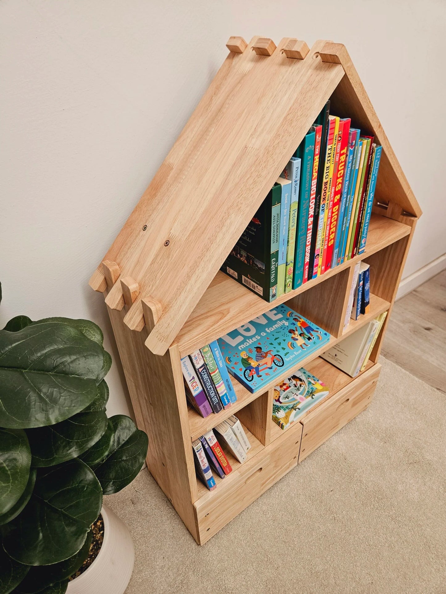 Wonder House Bookshelf