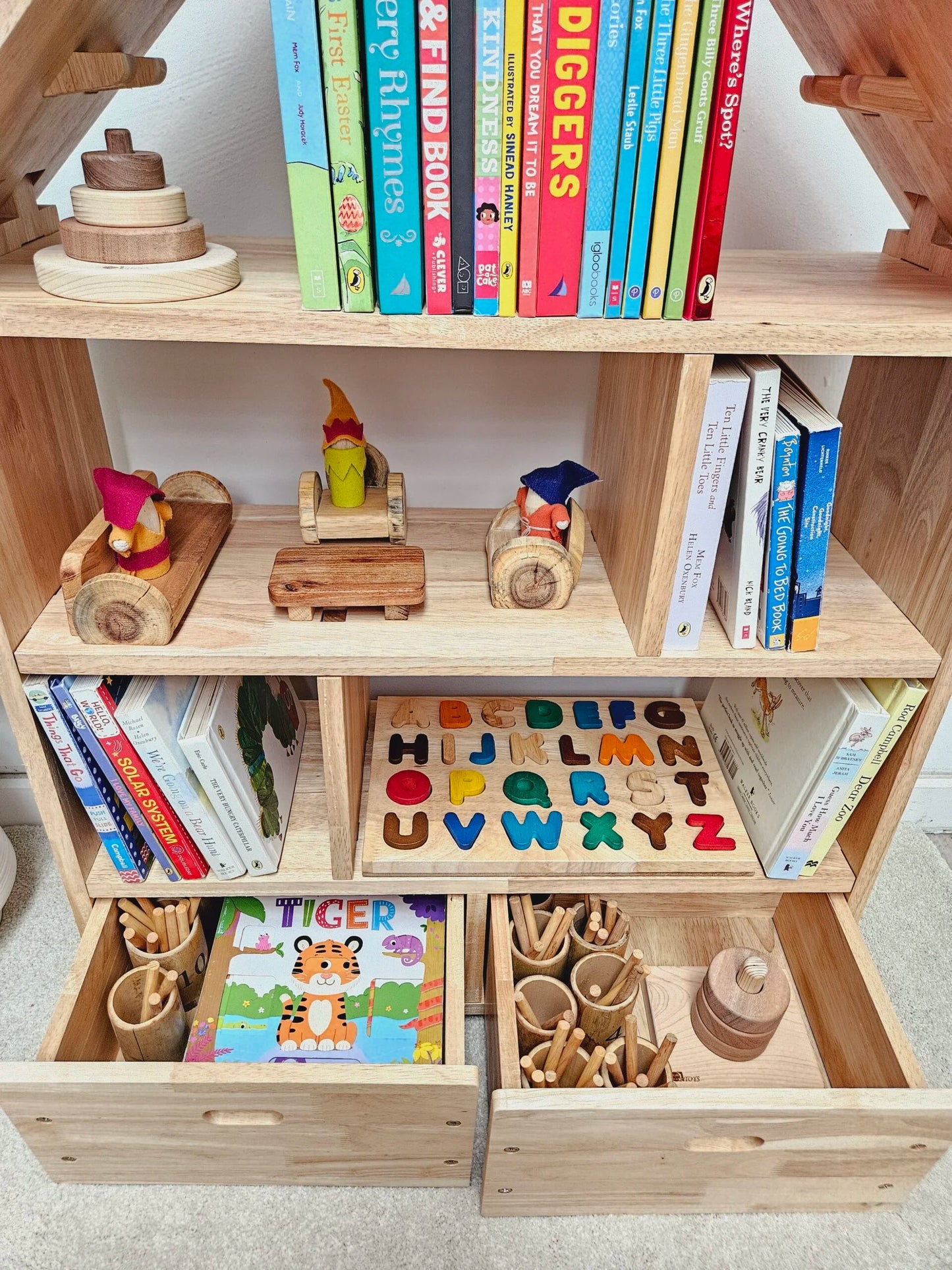 Wonder House Bookshelf