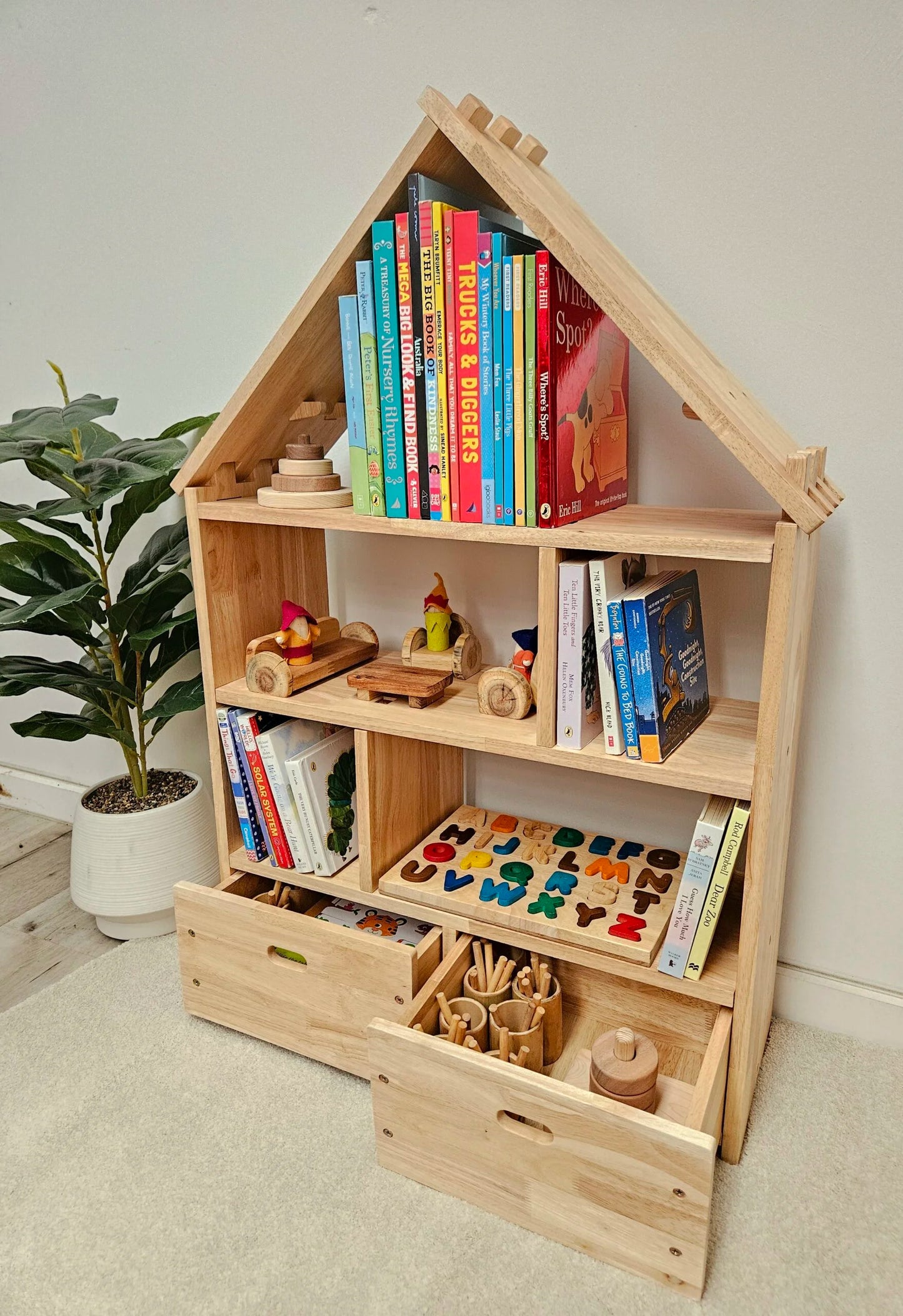 Wonder House Bookshelf