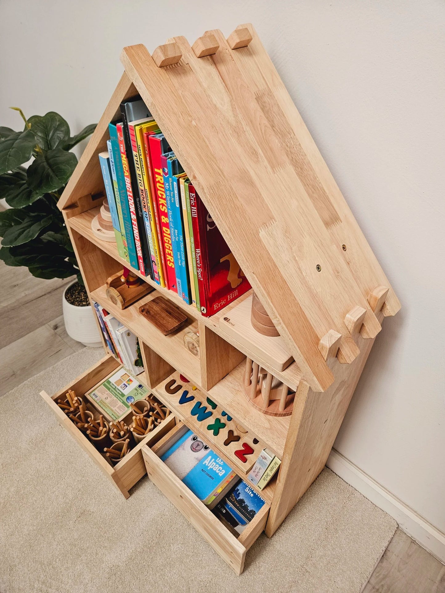 Wonder House Bookshelf
