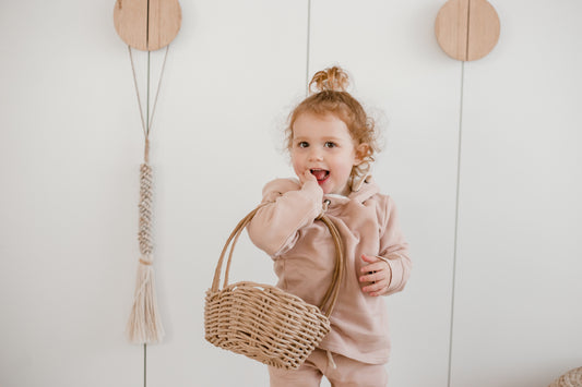 Nature’s Basket – Handwoven Cane Collection Basket