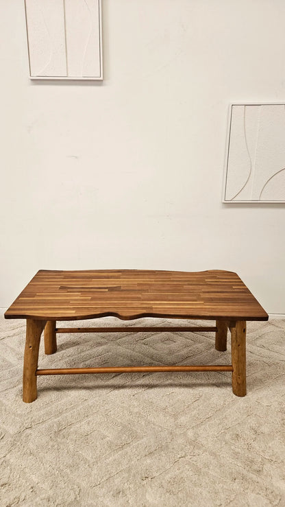 Tree Table And 2 Benches