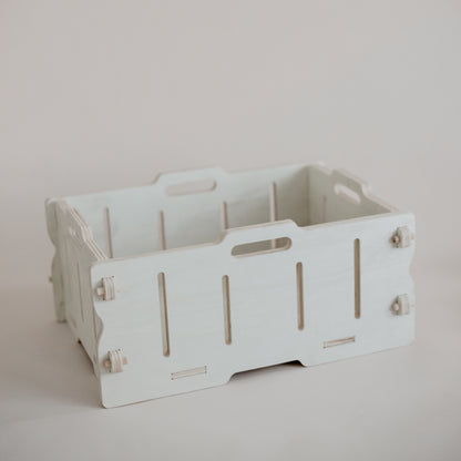 Stackable Wooden Storage Crate