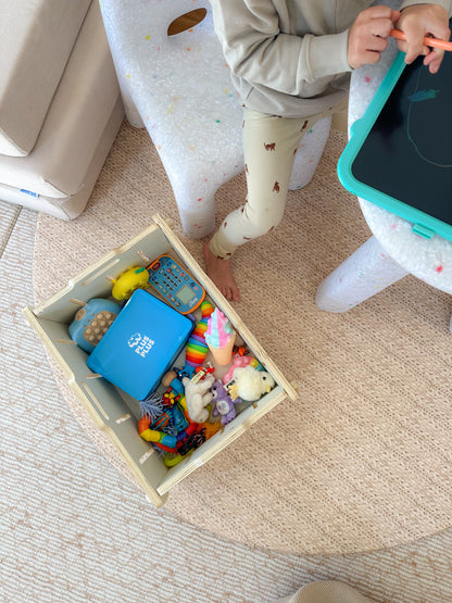 Stackable Wooden Storage Crate