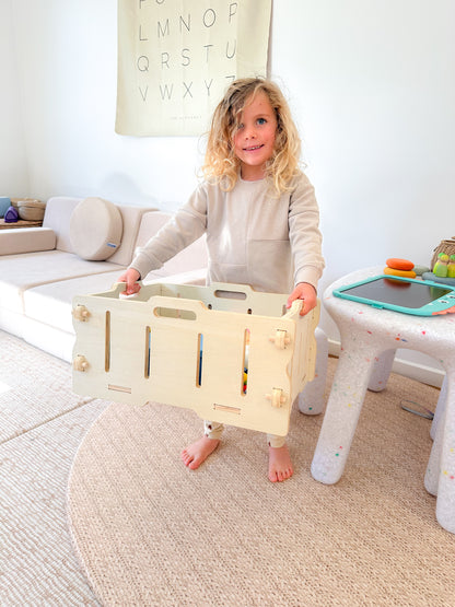 Stackable Wooden Storage Crate