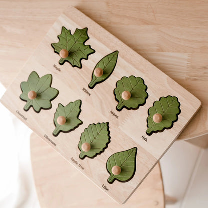 Montessori Leaf Puzzle