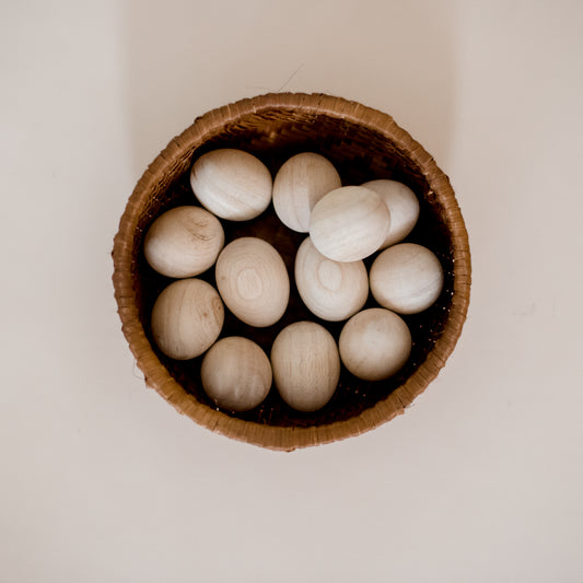 Creative Craft Wooden Eggs – DIY Decorating Set