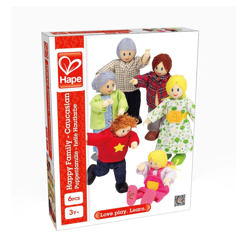 Happy Family Wooden Doll Set