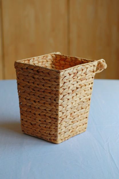 Handwoven Water Hyacinth Basket