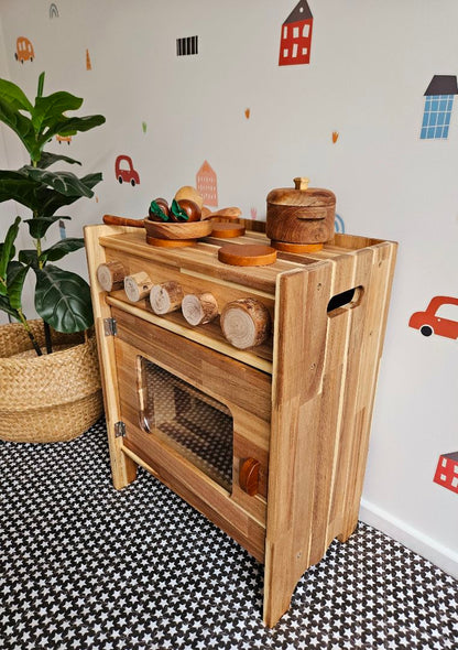 Natural Wooden Stove