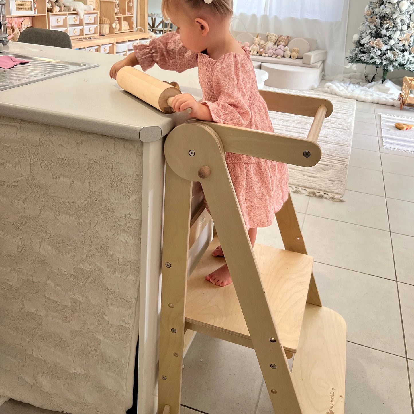 Deluxe Folding Adjustable Learning Tower